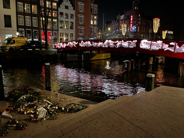 Keizersgracht tijdelijke brug